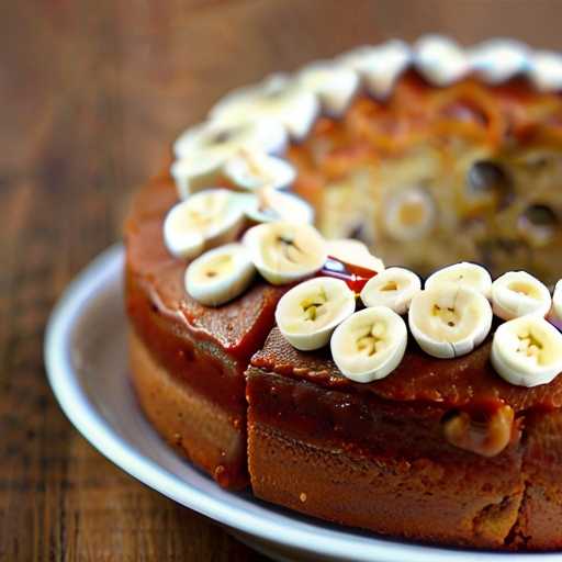 Banana cake recipe without eggs