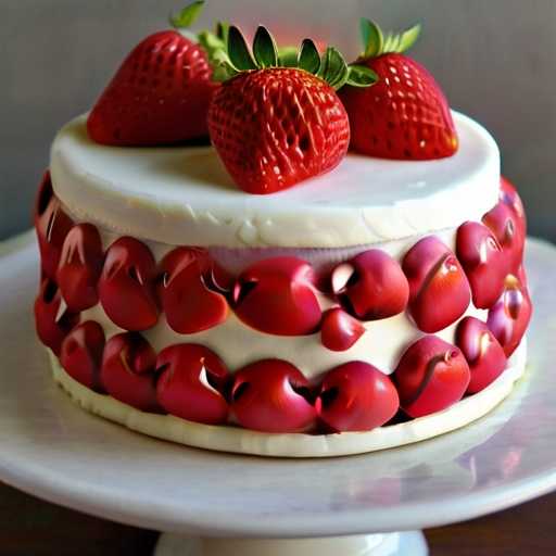 Homemade Strawberry Cake Filling