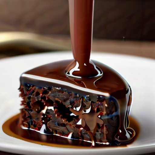 Chocolate cake shot