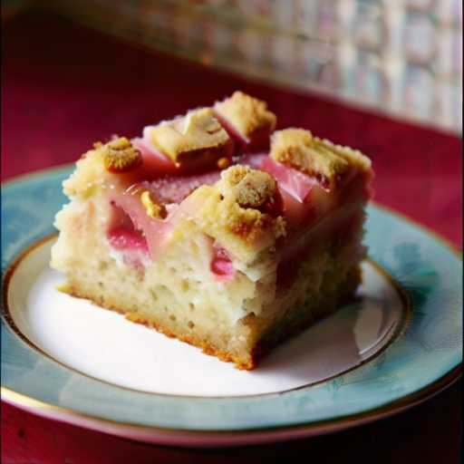 Rhubarb Cake Recipe