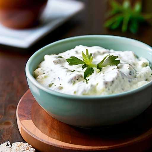 Cottage Cheese Dip Recipe with herbs