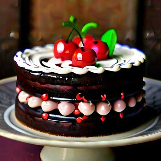Chocolate Cherry Cake 