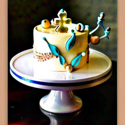 Elegant Baptism Cake Ideas