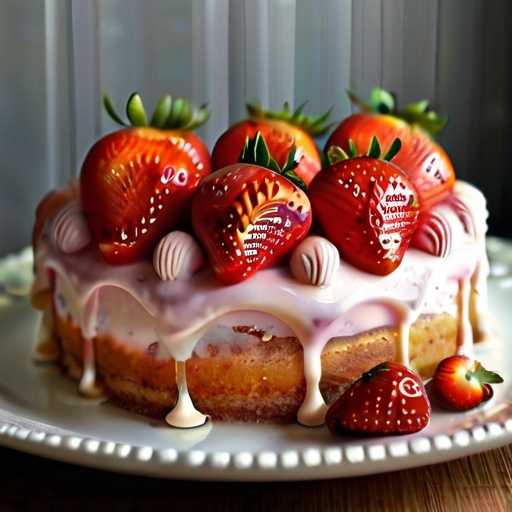 Homemade Strawberry Cake Filling