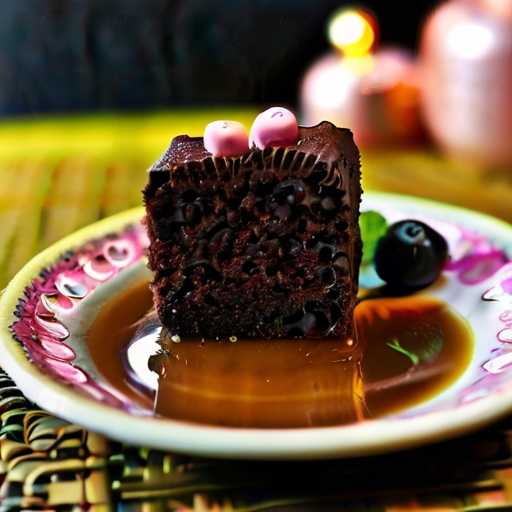 Chocolate tea cake