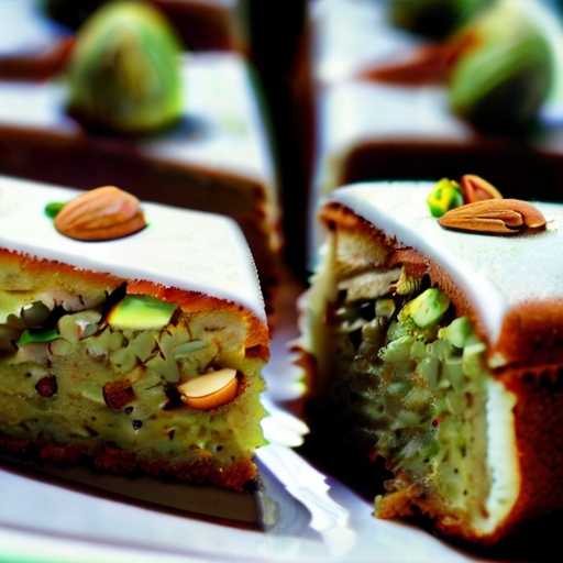 Pistachio Almond Cake