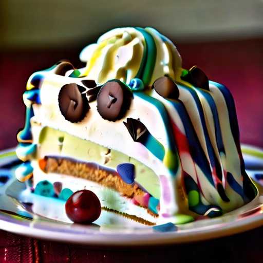 Dairy-free ice cream cake