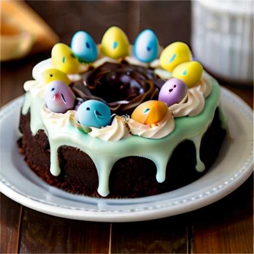 Easter Poke cake